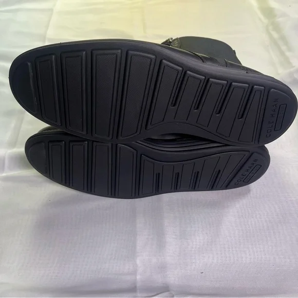 Cole Haan Ten Year Anniversary Ed. New Black Men's Lace Lightweight 12M Boots - Picture 6 of 10